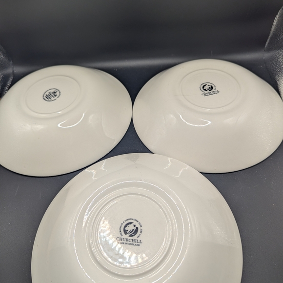 Set of 3 Blue Willow 8" Soup/Cereal Bowls. - Picture 5 of 8